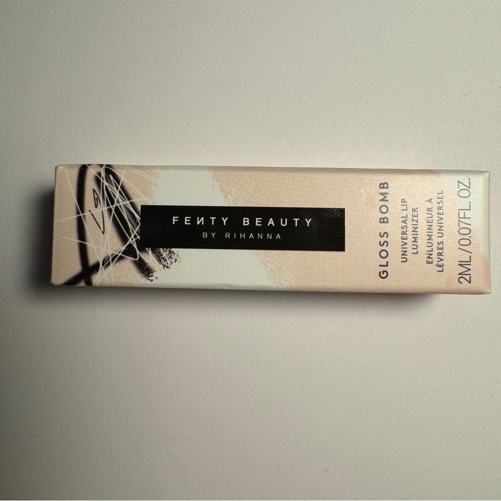 Fenty Gloss Bomb Mini Size Fenty Glow .07fl oz 2ml Travel Size Boxed Lip Gloss - Picture 8 of 9